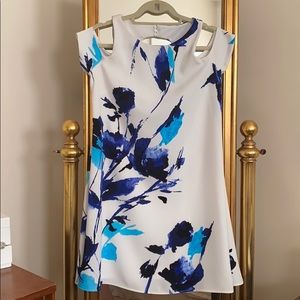Ralph Lauren Floral Cold Shoulder Dress